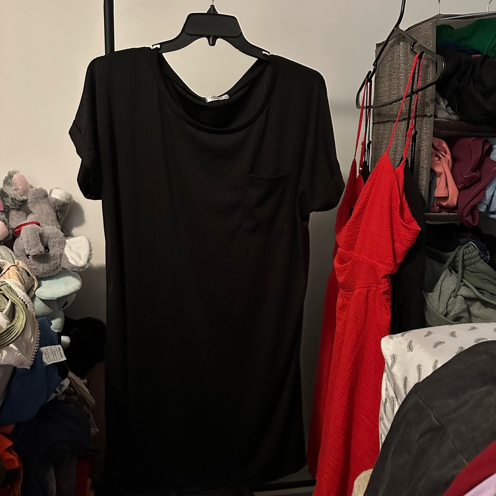 T-Shirt Style Short Sleeve Dress
